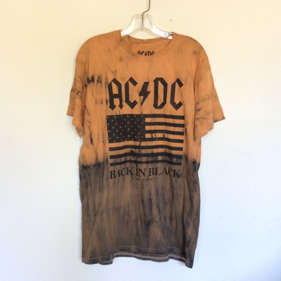 AC/DC Back in Black USA 1980 Tour t shirt - Picture 2 of 4